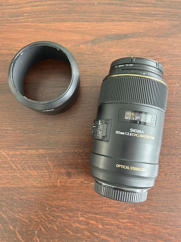 Sigma 105mm macro lens Sony A-vatting, Ophalen of Verzenden, Zo goed als nieuw, Macrolens
