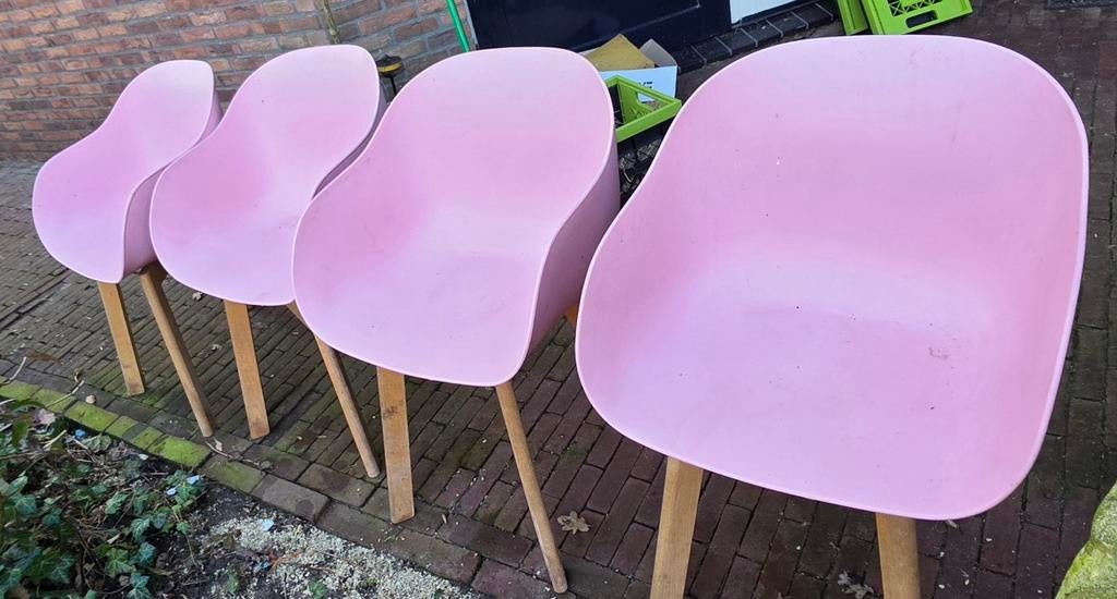 Design kuipstoel in goede staat, Huis en Inrichting, Stoelen, Ophalen of Verzenden, Zo goed als nieuw, Eén