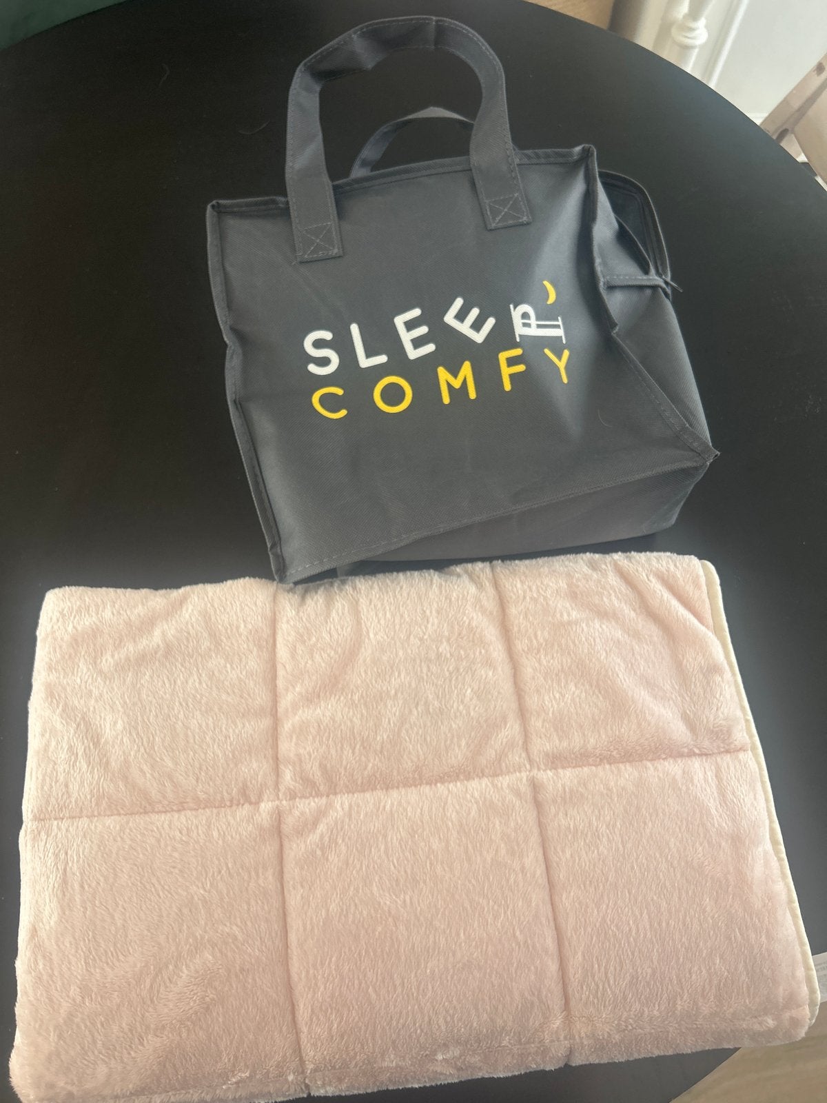 Sleepcomfy verzwaringsdeken 2,4 kg roze, Ophalen, Zo goed als nieuw, Roze, Overige merken