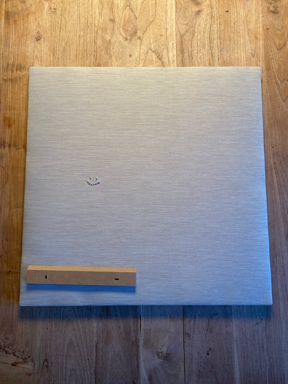 IKEA SVENSAS Linnen Prikbord 60x60cm, Huis en Inrichting, Ophalen, Zo goed als nieuw, Prikbord