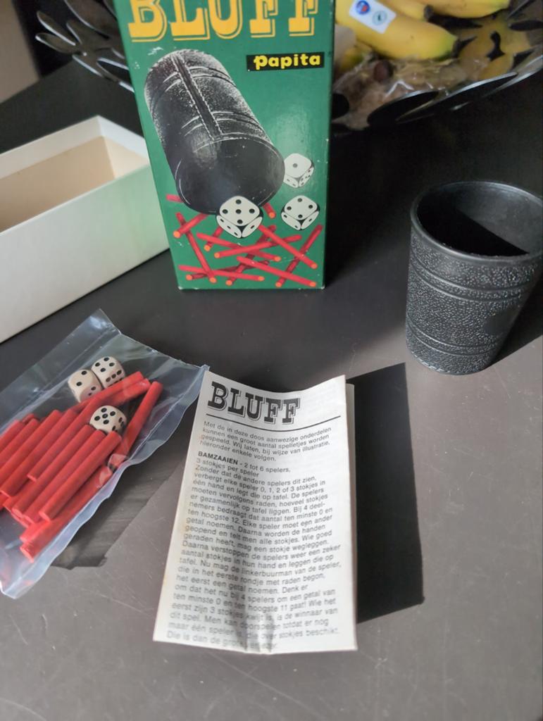 Bluff, vintage Papita 1976, Ophalen of Verzenden, Zo goed als nieuw