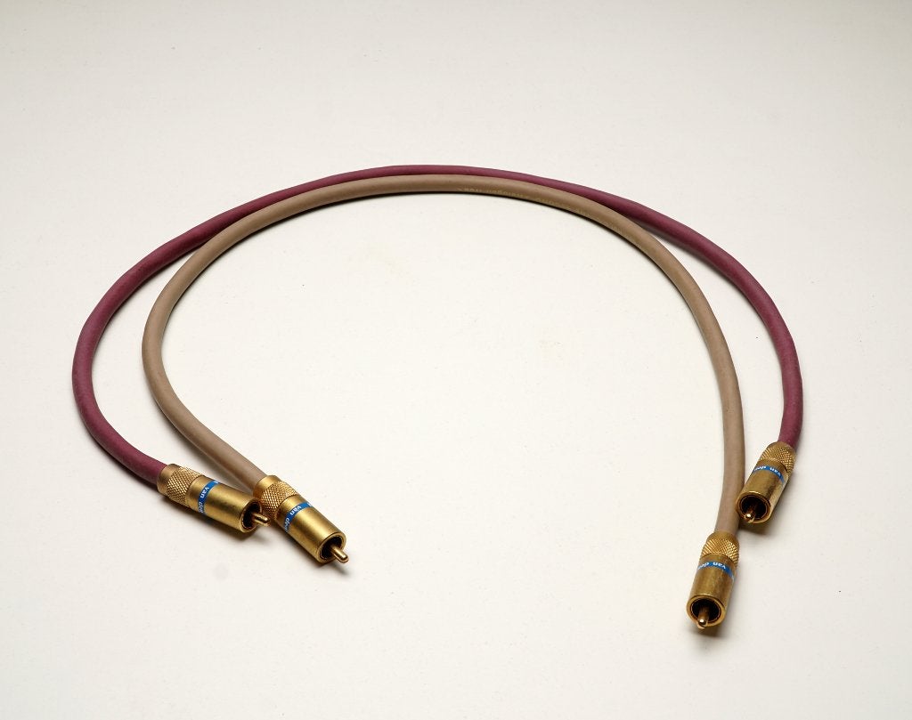 van den Hul The second + van den Hul D 102 MK V audiokabel, Ophalen of Verzenden, Gebruikt, Minder dan 2 meter, Interlink-kabel