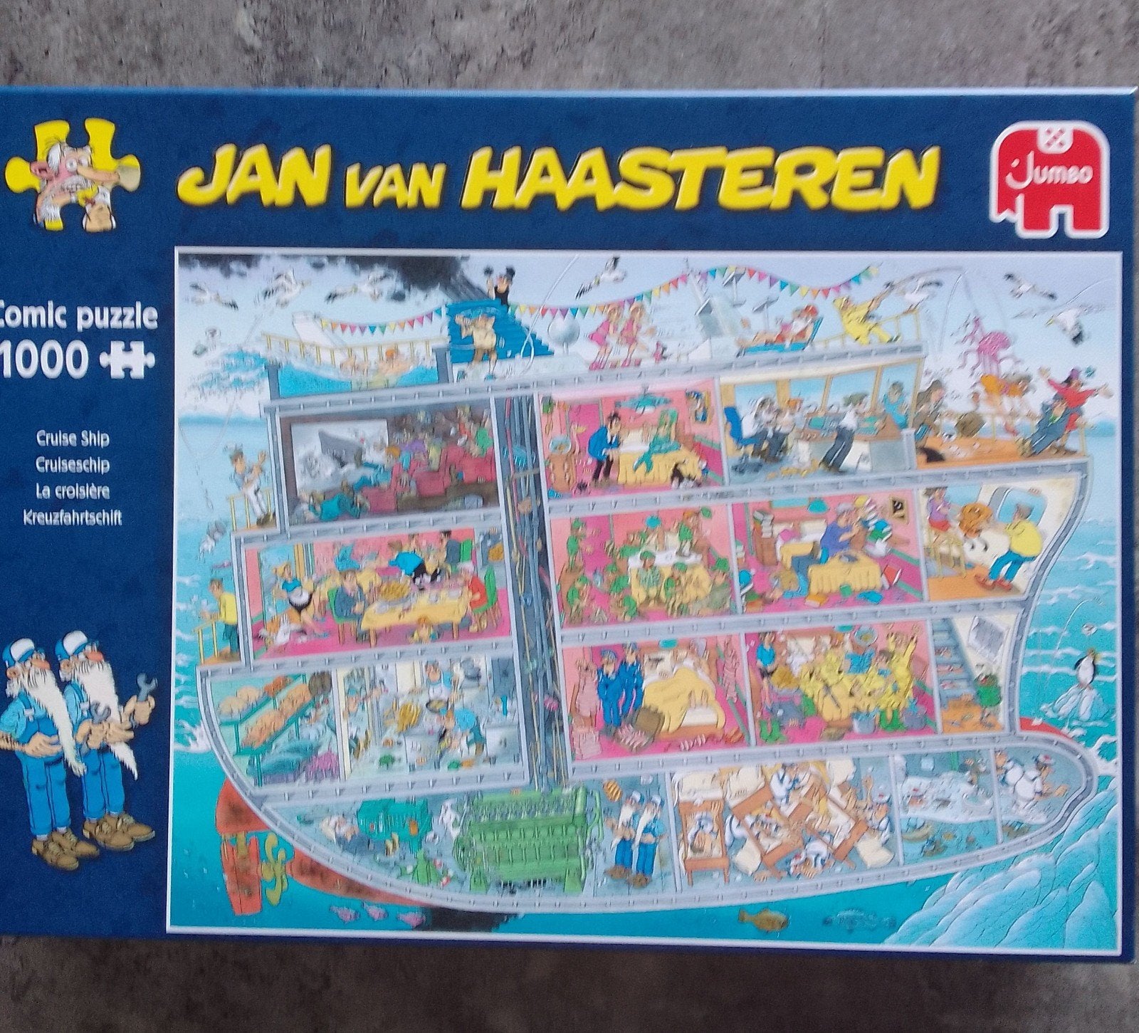 Jan van Haasteren puzzel, Hobby en Vrije tijd, Denksport en Puzzels, Ophalen, 500 t/m 1500 stukjes, Zo goed als nieuw