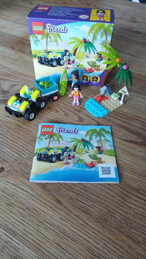Lego -> 41697 Schildpadden reddingsvoertuig, Kinderen en Baby's, Friends, Ophalen of Verzenden, Zo goed als nieuw, Duplo
