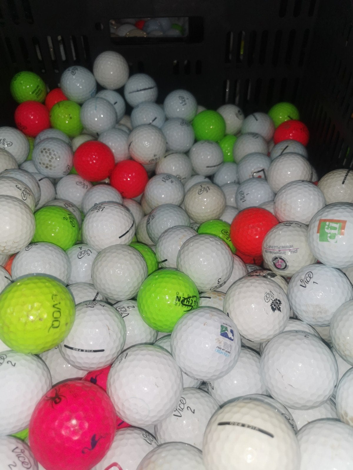 Vice pro soft golfballen 50 stuks, Ophalen of Verzenden, Bal(len)