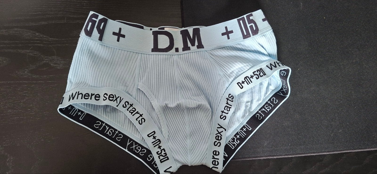 Boxer Brief DM licht blauw, Kleding | Heren, Ondergoed, Verzenden, Blauw, Boxer