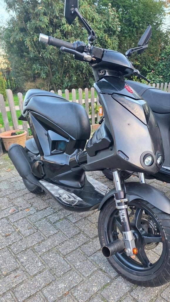gilera ice 150cc custom monster stage 6 voorvork, Fietsen en Brommers, Scooters | Piaggio, Ophalen, Zo goed als nieuw, Tweetakt