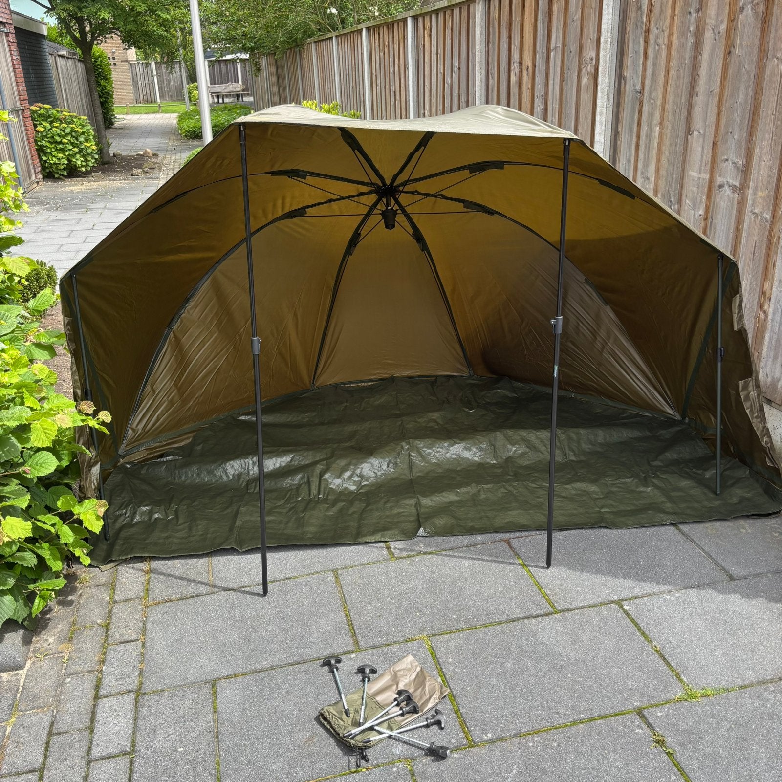 Vis parasol tent, Ophalen, Nieuw, Complete set