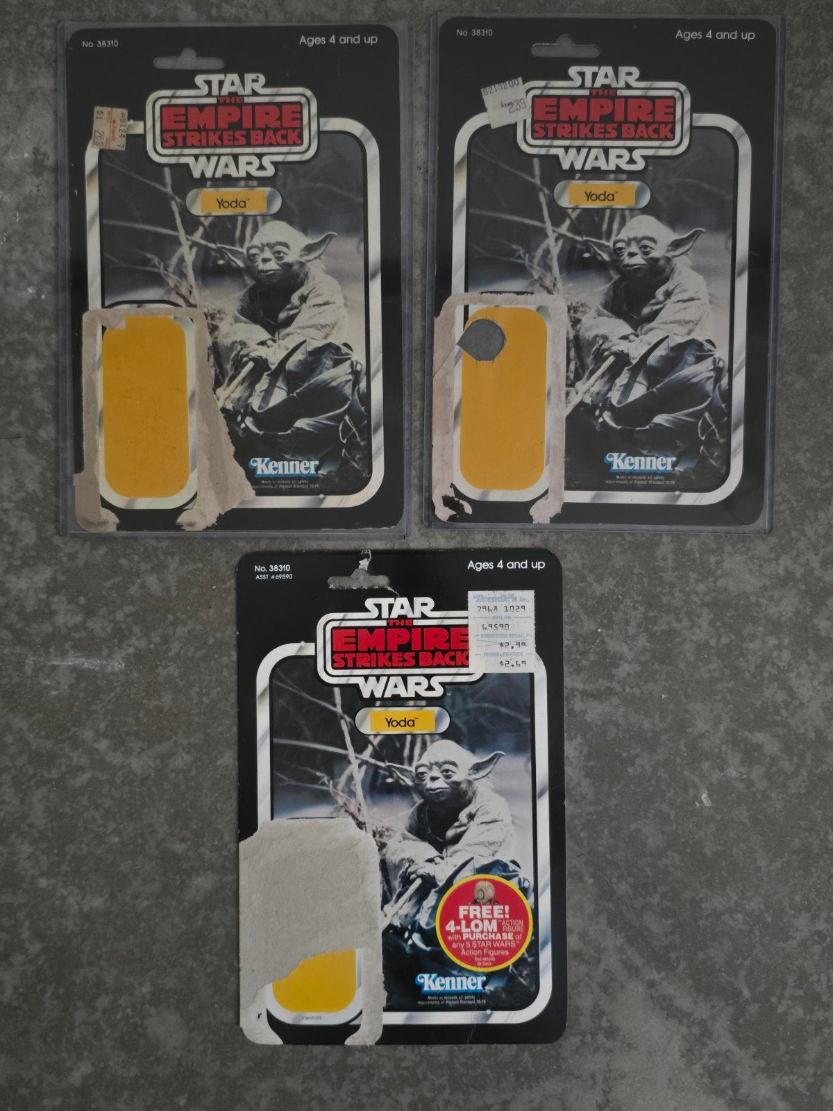 Star Wars Vintage Yoda ESB Cardbacks, Verzamelen, Star Wars, Ophalen of Verzenden, Actiefiguurtje