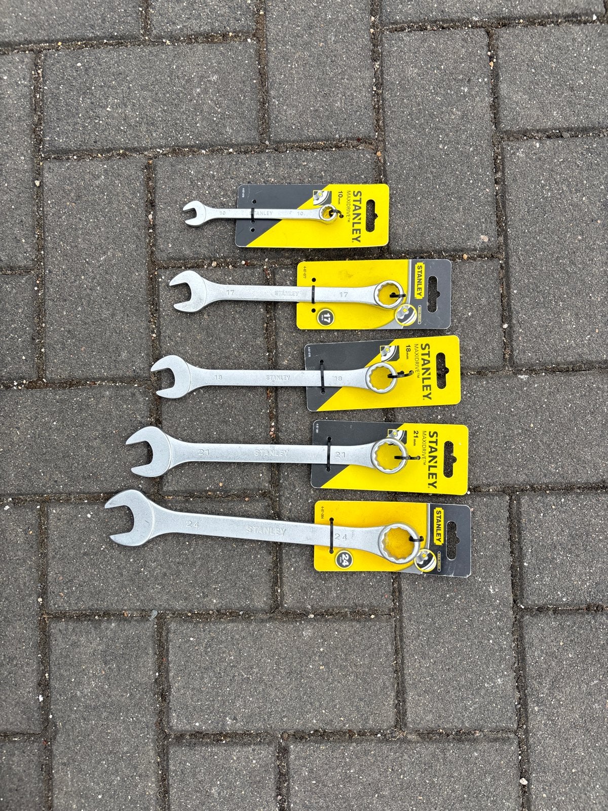 Stanley Maxidrive Sleutelset - Diverse Maten, Doe-het-zelf en Verbouw, Gereedschap | Handgereedschap, Ophalen, Nieuw, Sleutel/ratel