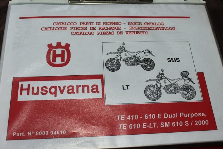 Husqvarna TE 410 610SM610 2000 parts catalog kopie, Motoren, Handleidingen en Instructieboekjes, Overige merken, Ophalen of Verzenden