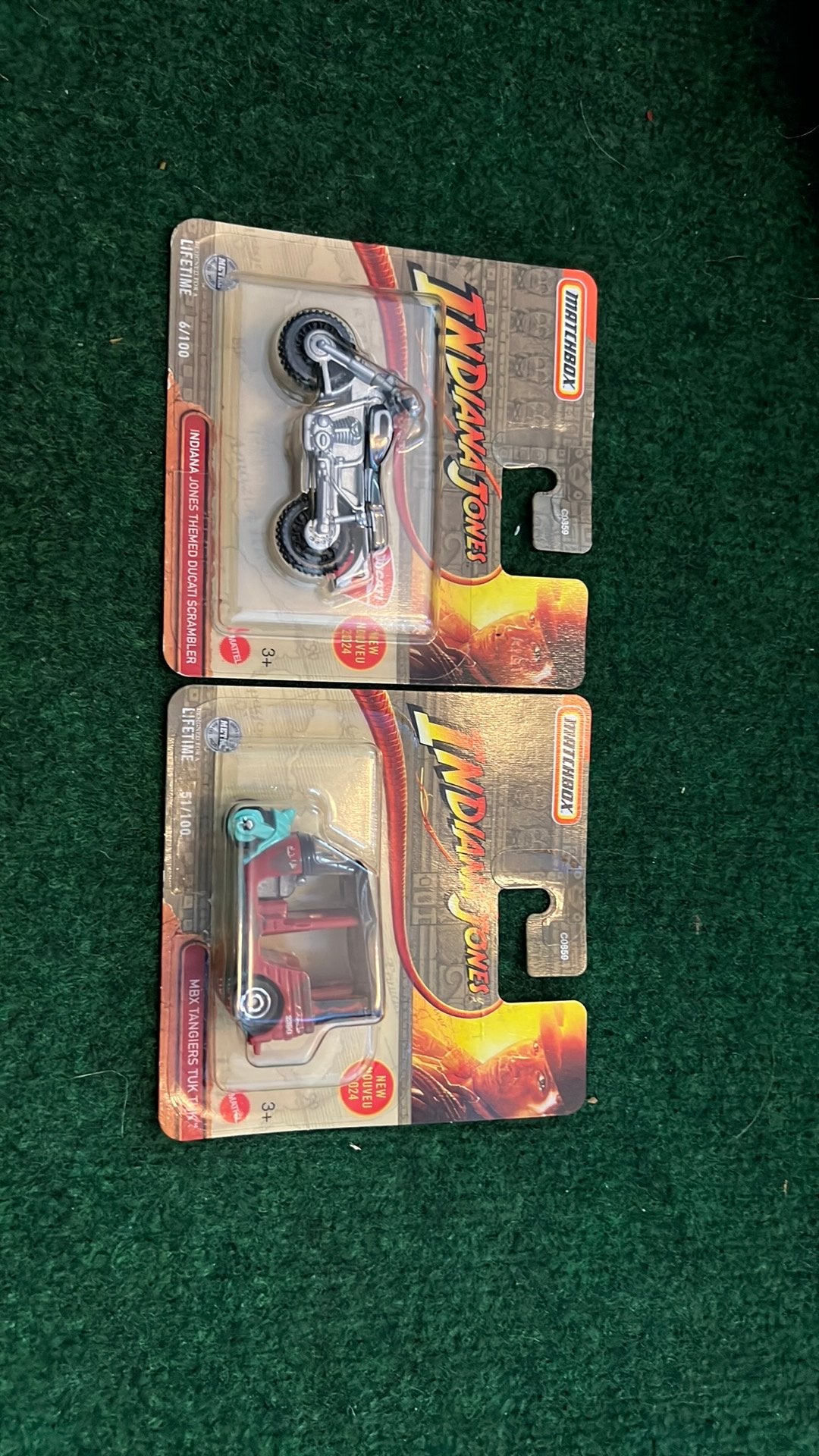 Indiana jones matchbox, Ophalen of Verzenden, Nieuw, Auto