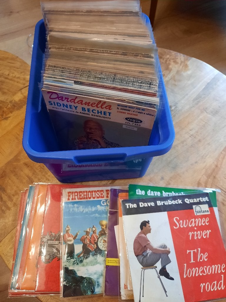 Partij Vinyl singles, Ophalen of Verzenden, Gebruikt, 7 inch, Pop