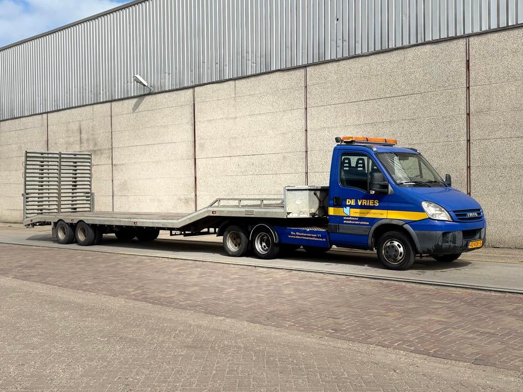 Iveco Daily 2009 15 Tons uitvoering en N1 kenteken!!, Auto's, Elektrische buitenspiegels, Zwart, 4 cilinders, Iveco