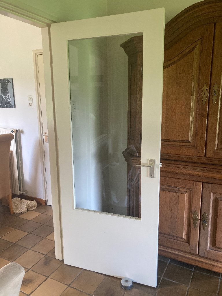 7 deuren van 82x200 cm - opknappers, Ophalen, Gebruikt, 80 tot 100 cm, Binnendeur