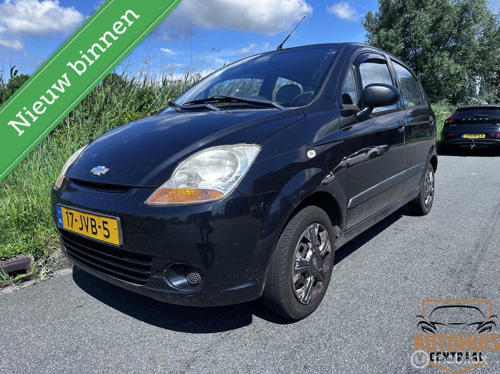 Chevrolet Matiz 0.8 Spirit*APKTOT19-11-2026, Auto's, Voorwielaandrijving, Stof, Gebruikt, Zwart