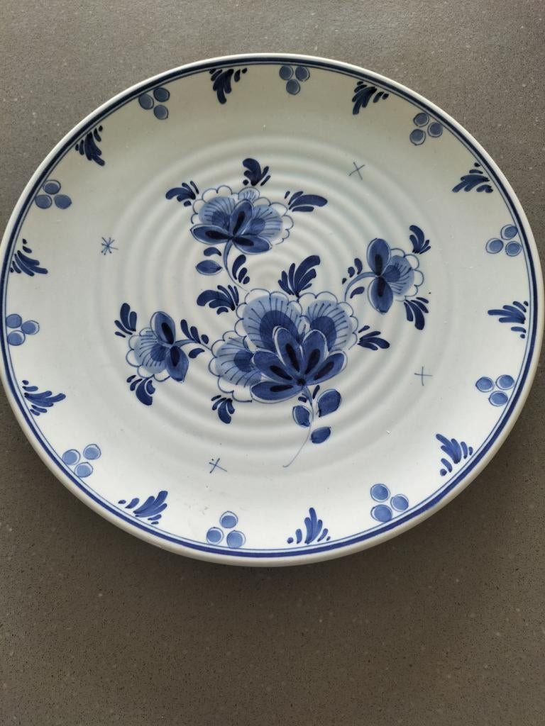 Delfts Blauw Schoonhoven Schaal - Handgeschilderd, Ophalen of Verzenden