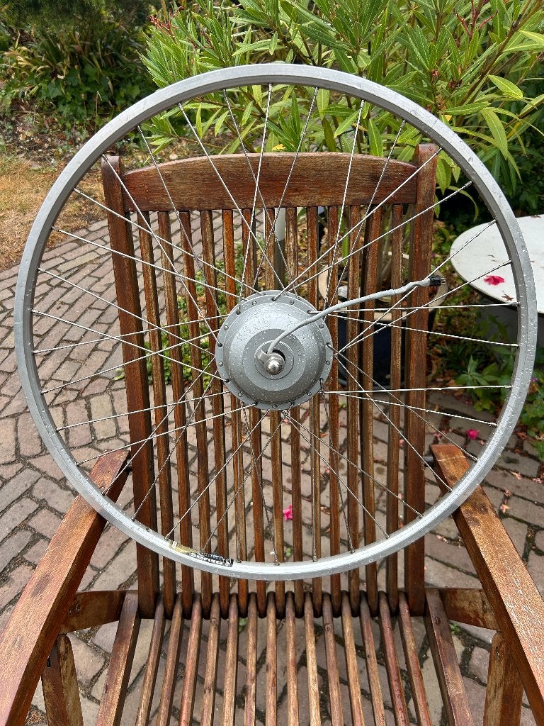 gazelle voorwiel met motor, Ophalen, Gebruikt, Motor, Gazelle