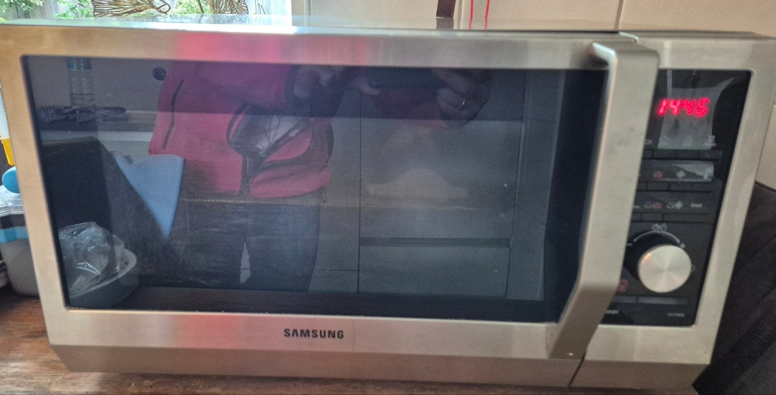 Samsung Combimagnetron CE137N/CE137NM/CE137NE/CE137NEM, Ophalen, Gebruikt, Grill, Draaiplateau