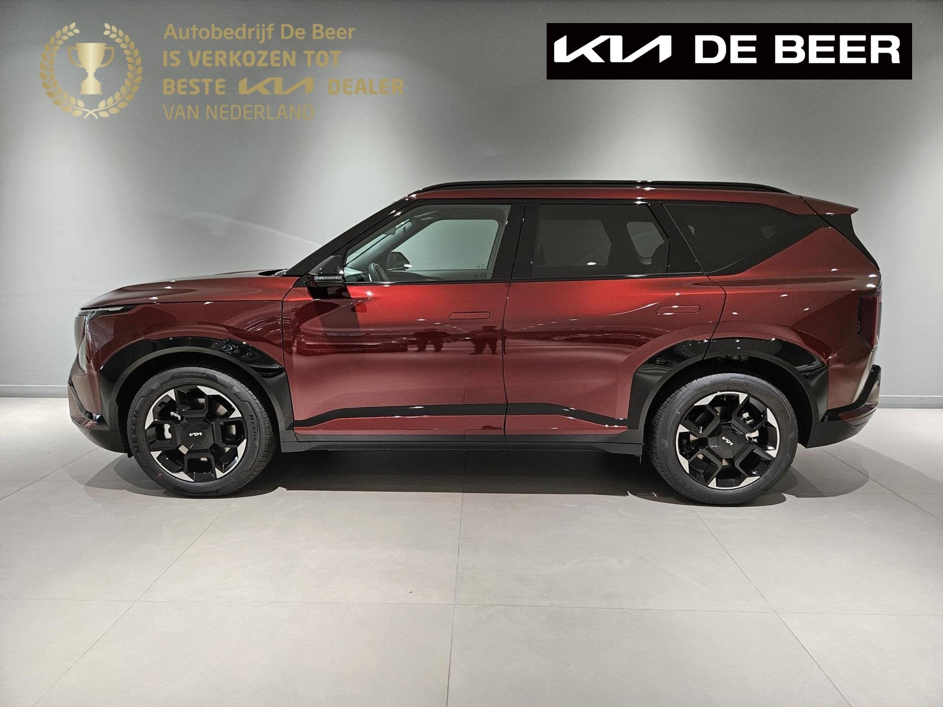 Kia Ev5 81,4 kWh 217pk 2WD GT-Line Business Edition, Auto's, Automaat, Gebruikt, Zwart, Kia Top Selectie