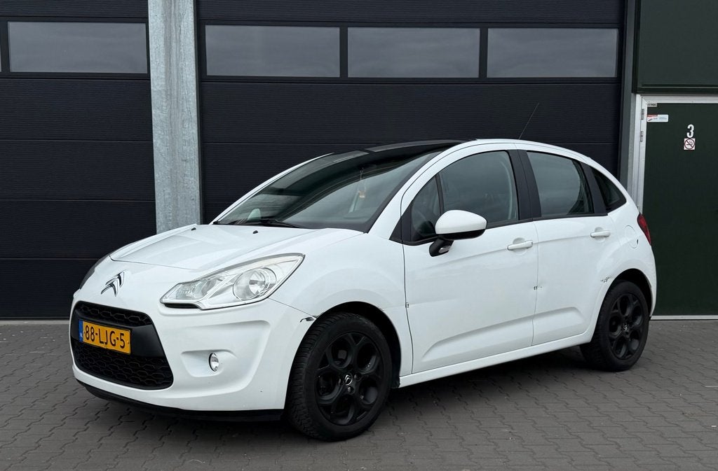 Citroen C3 1.4 VTi Ligne Business/Airco/Dak/Netjes, Voorwielaandrijving, Euro 5, Wit, Origineel Nederlands