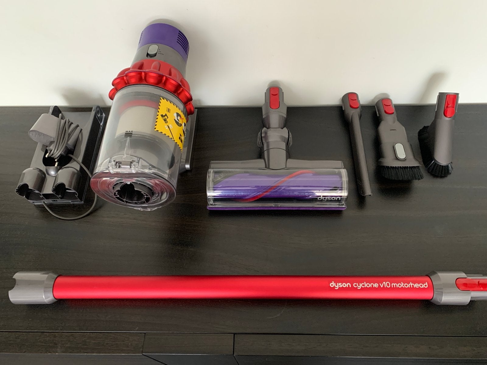 Dyson V10 Motorhead Steelstofzuiger - Zo goed als nieuw, Draadloos, Ophalen of Verzenden, Zo goed als nieuw, Dyson