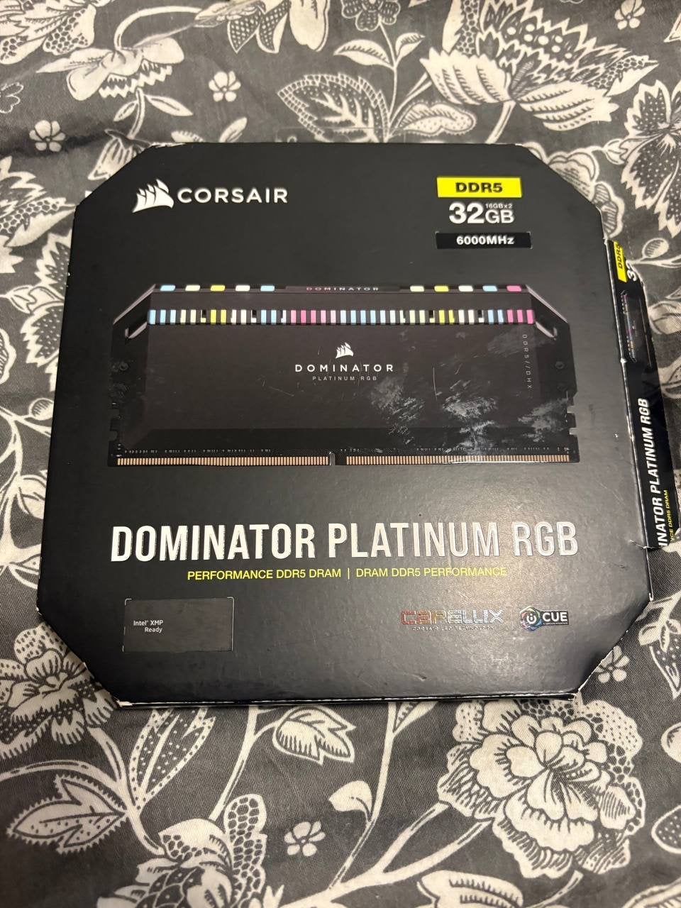 Corsair Dominator Platinum RGB 32GB DDR5 RAM 6000MHz, Computers en Software, 32 GB, Nieuw, Ophalen of Verzenden, Desktop