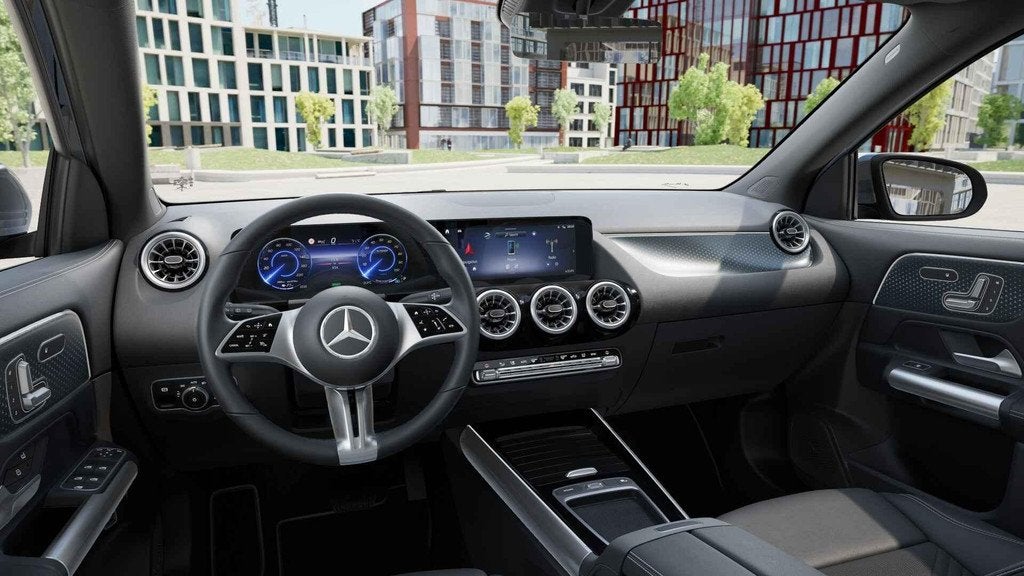 Mercedes-Benz EQA 250+ Business Solution Luxury 71 kWh | Pan, Auto's, Mercedes-Benz, 550 km, Zwart, 445 min, Leder en Stof