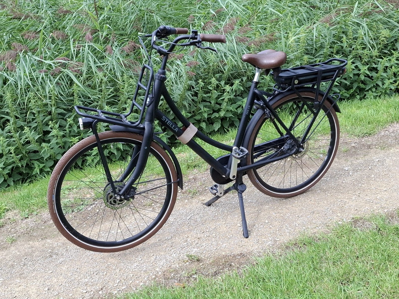 Elektrische Transportfiets Stella Dolce Framemaat 57, 55 tot 59 cm, Ophalen, Gebruikt, Overige merken