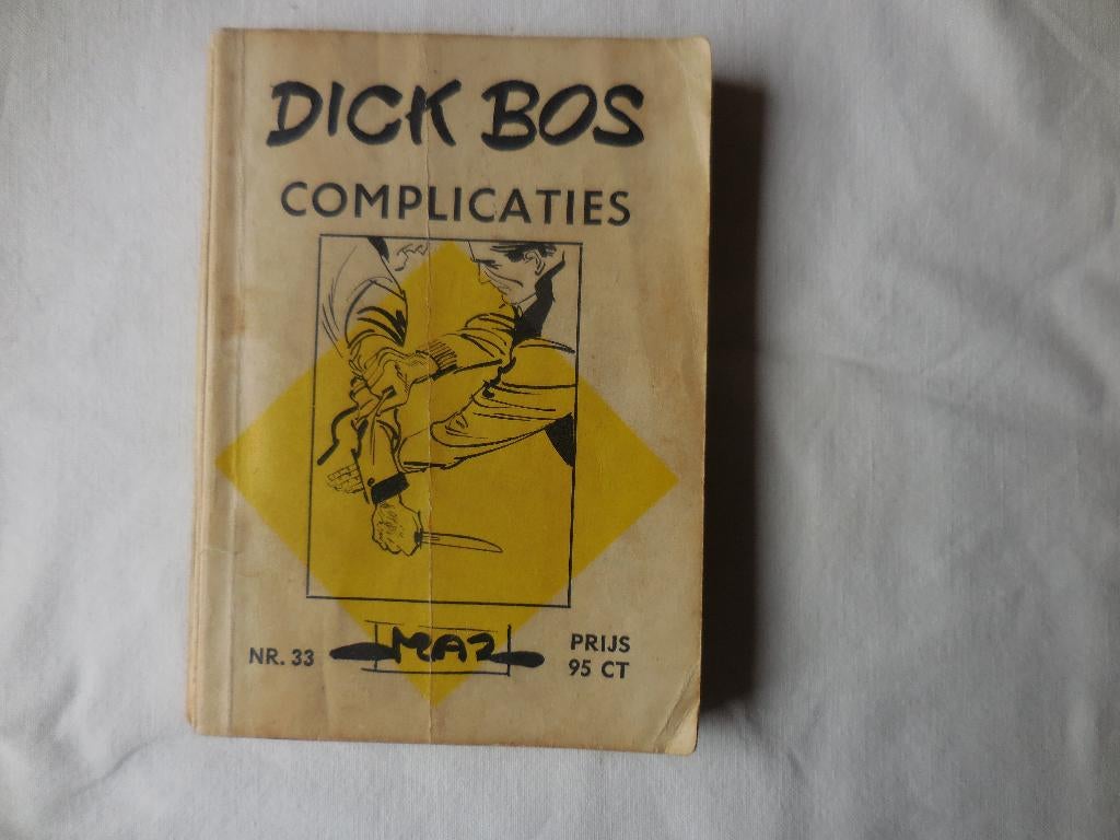 Dick Bos verhaal nr.33, Boeken, Stripboeken, Alfred Mazure, Eén stripboek, Ophalen, Gelezen