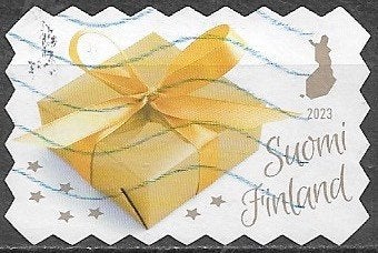 FINLAND € 2,10 zegel Een Gouden Gift 2023, Verzenden, Finland, Gestempeld