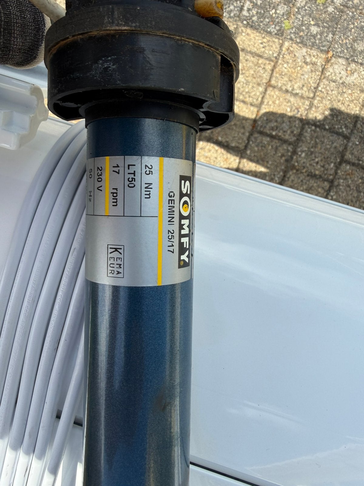 Somfy Buismoter 25 nm, Ophalen of Verzenden, Gebruikt