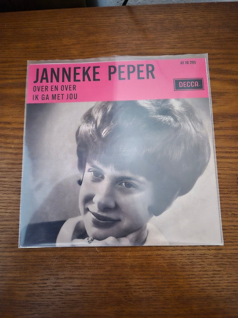 Janneke Peper   aanbieding 20euro, Ophalen of Verzenden, Zo goed als nieuw, 7 inch, Levenslied of Smartlap