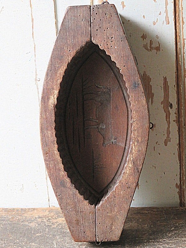 antieke botervorm, Antiek en Kunst, Ophalen of Verzenden