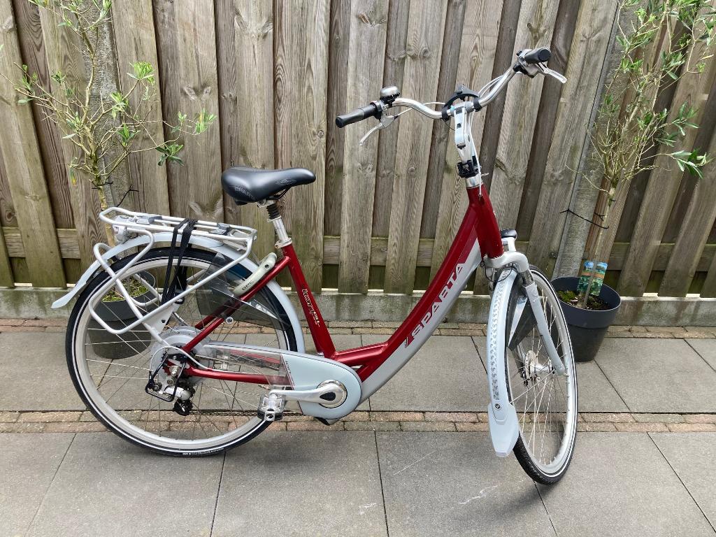 Elektrische fiets Sparta Ion M-Gear GL (accu werkt niet), Ophalen, Sparta, Gebruikt, 47 tot 51 cm
