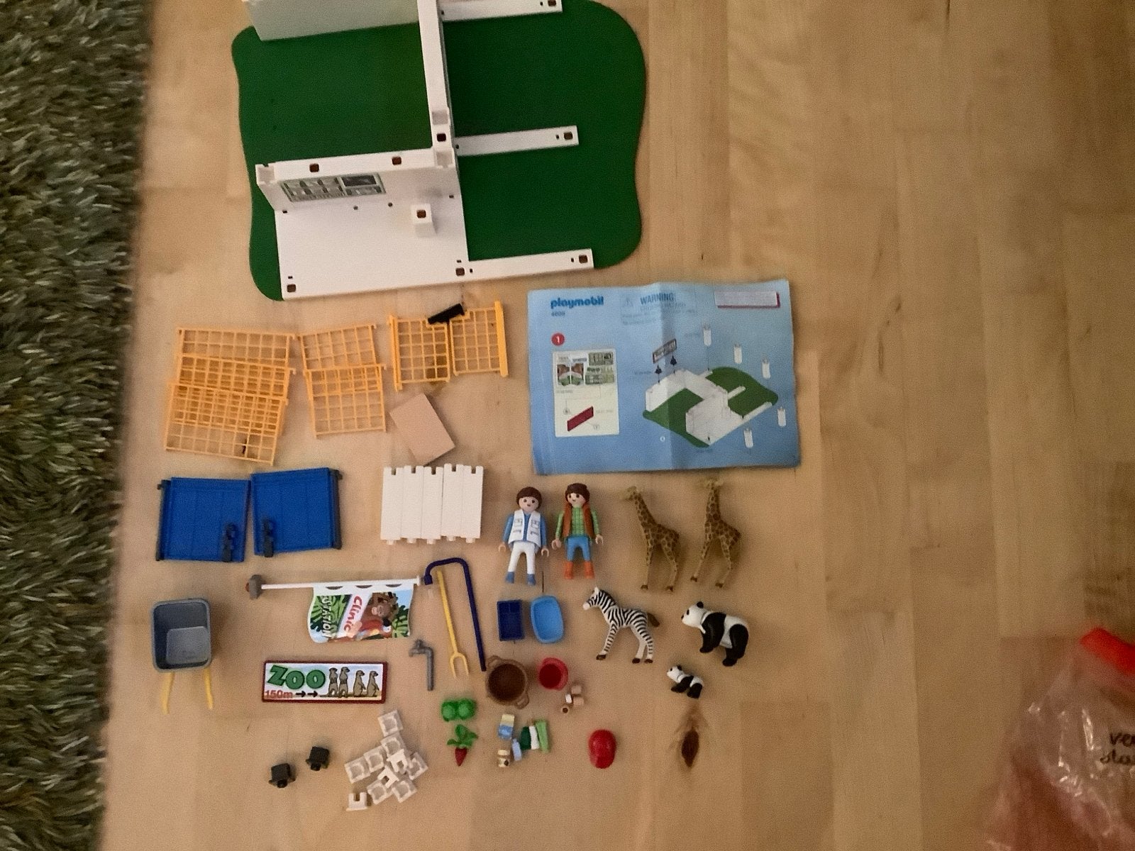 Playmobil Zoo 4009 met dieren en figuren, Kinderen en Baby's, Speelgoed | Playmobil, Gebruikt, Complete set, Overige typen, Ophalen of Verzenden