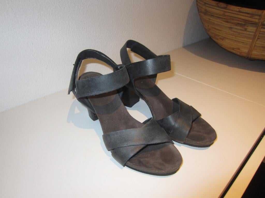CA SHOTT copenhagen nieuw 38 sandaal met hak, Verzenden, Nieuw, Grijs, Sandalen of Muiltjes