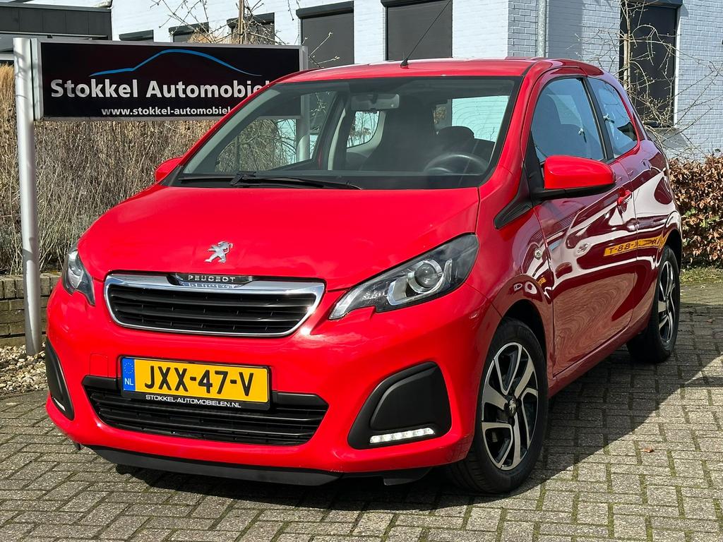 Peugeot 108 1.0 12V Active E-vti 68PK Aux/✅tel/airco 2014, Voorwielaandrijving, Euro 5, Stof, Zwart