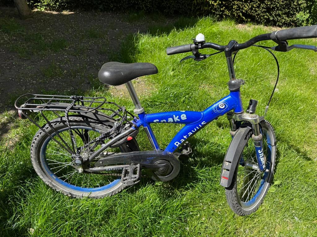 Jongens fiets, Fietsen en Brommers, Fietsen | Jongens, Ophalen, Terugtraprem, Versnellingen, Zo goed als nieuw