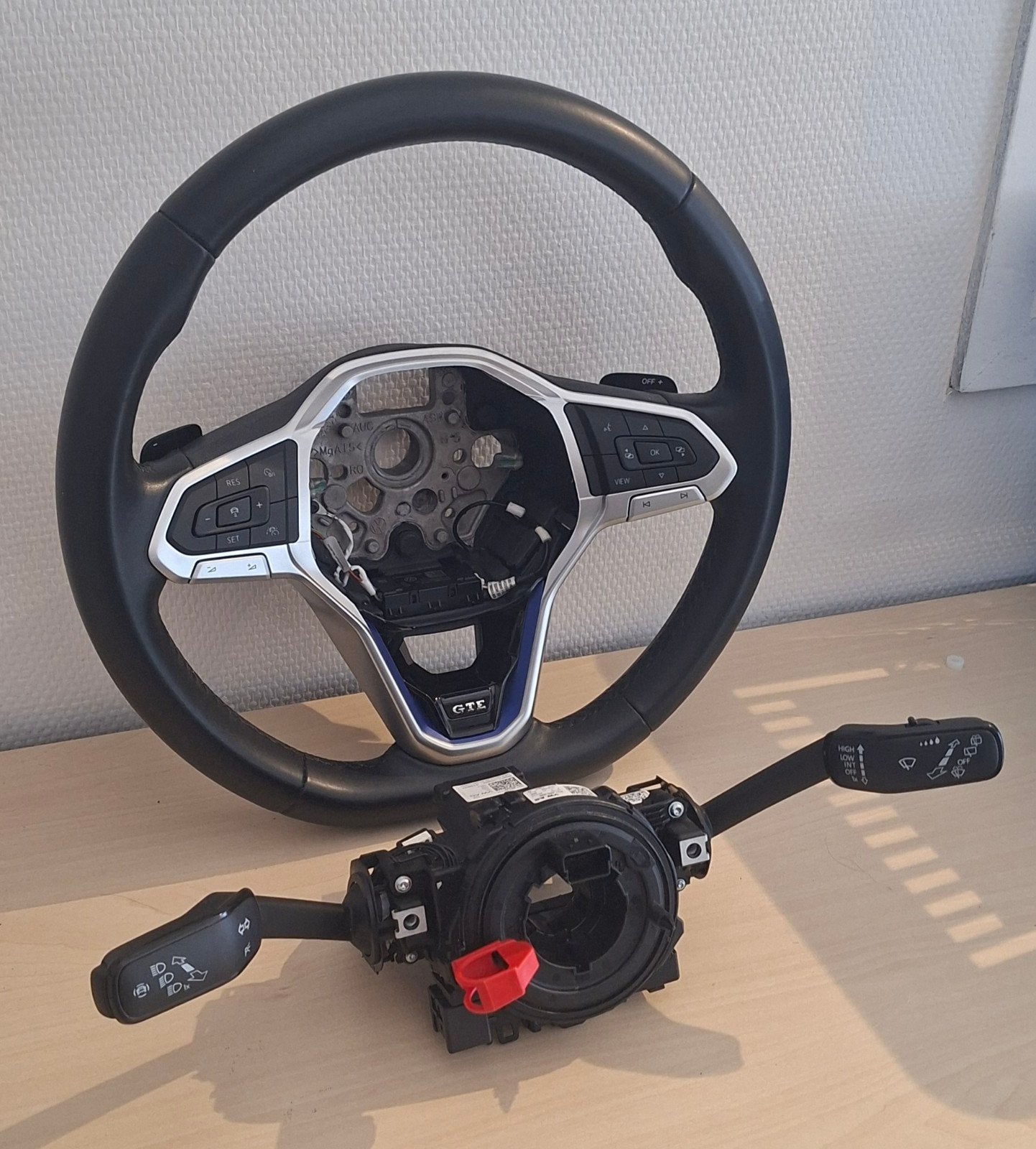 VW Golf 8 Passat B8 GTE Stuur met Sleepring, Ophalen of Verzenden