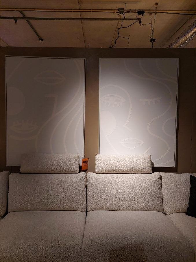 schilderij, hotel sjiek, stoer en sober, japandi, vrouw, Ophalen