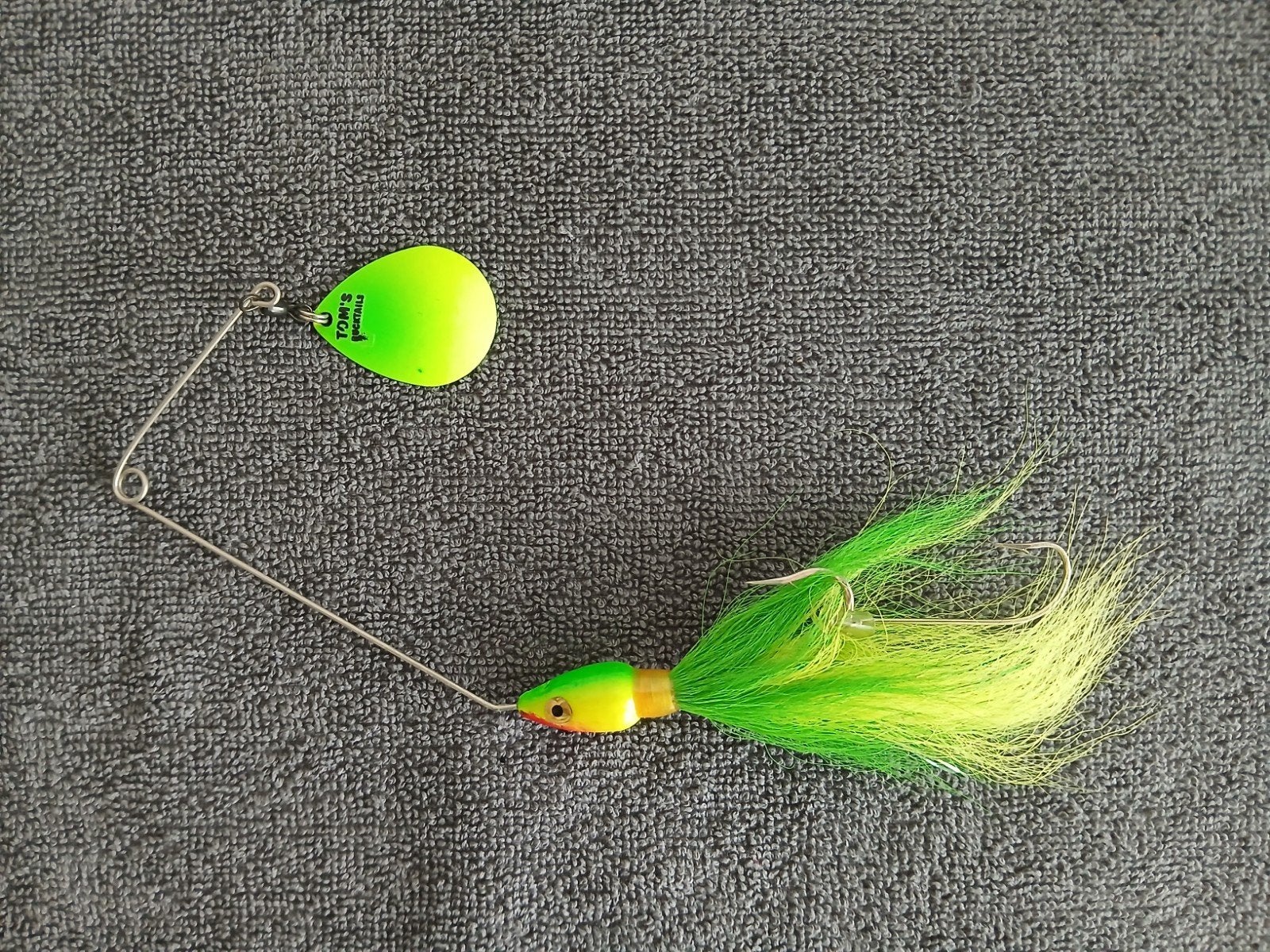 Tom's Bucktail Spinnerbait Single blade - Pike lures, Ophalen of Verzenden, Nieuw, Overige typen