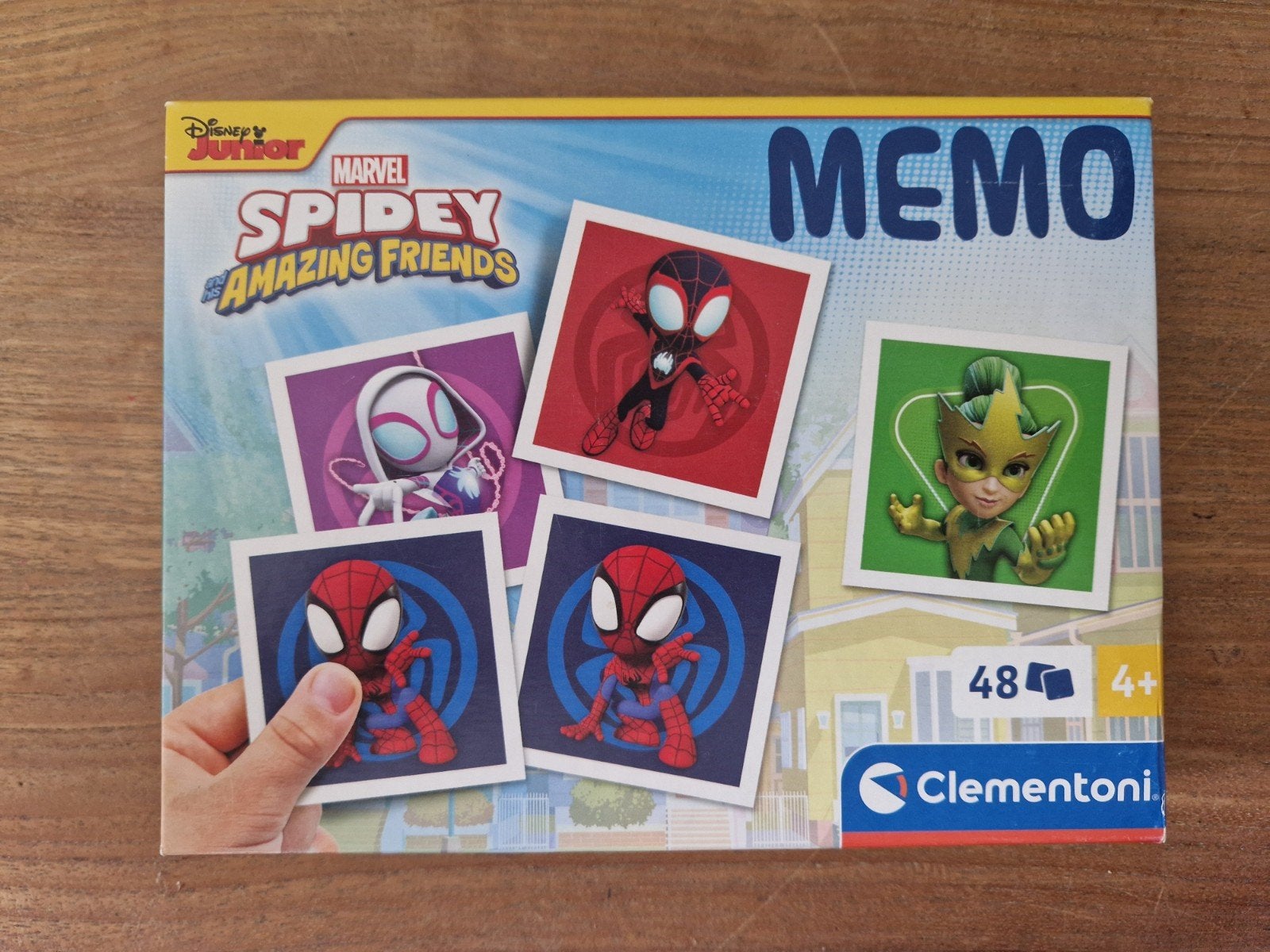 Clementoni memory, Ophalen of Verzenden, 10 tot 50 stukjes, Zo goed als nieuw