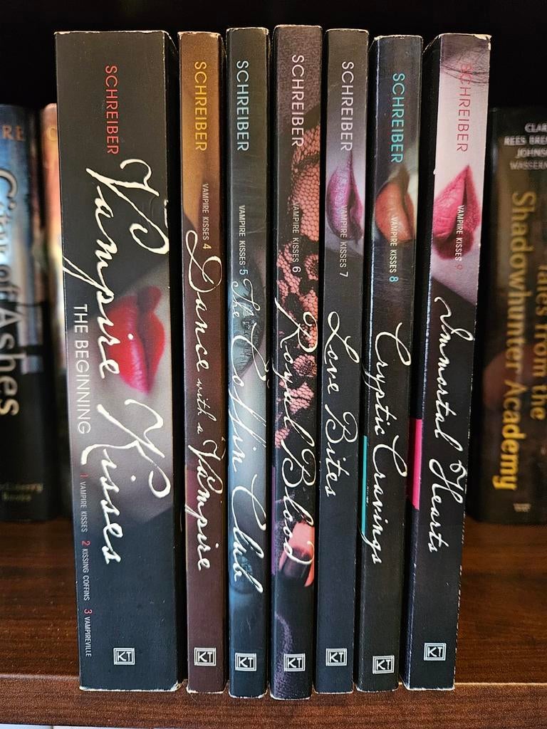 Complete vampire kisses serie engelstalig, Boeken, Fantasy, Zo goed als nieuw, Verzenden