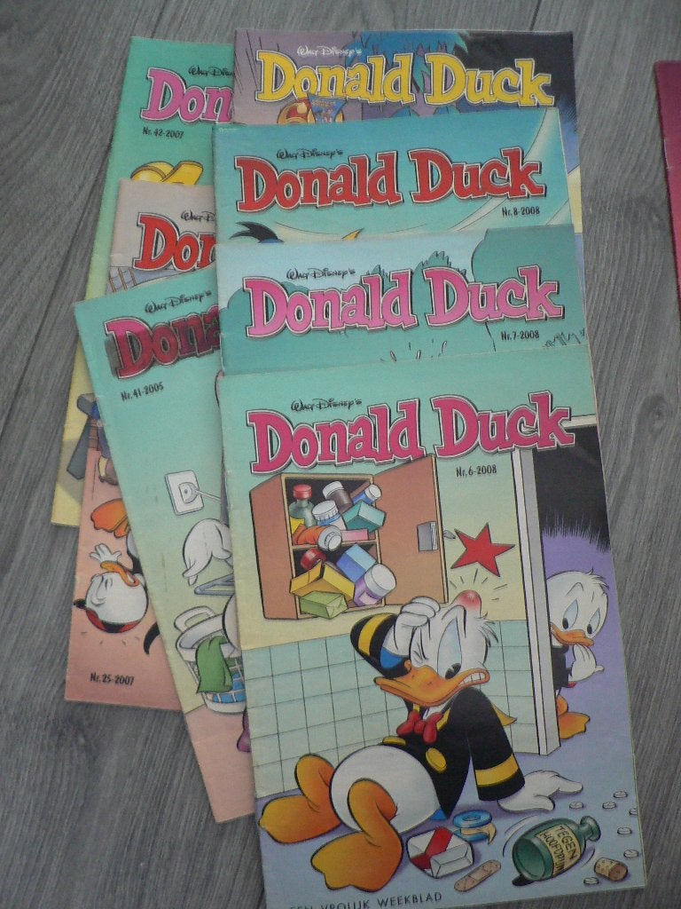 Donald Duck bladen en extra, Gelezen, Walt Disney's, Ophalen of Verzenden, Meerdere stripboeken