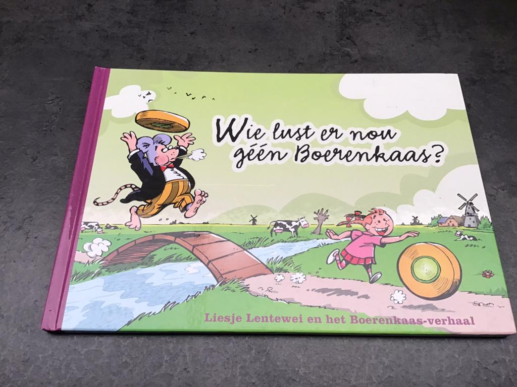 Boek wie lust er nou geen boerenkaas, Ophalen of Verzenden, Zo goed als nieuw