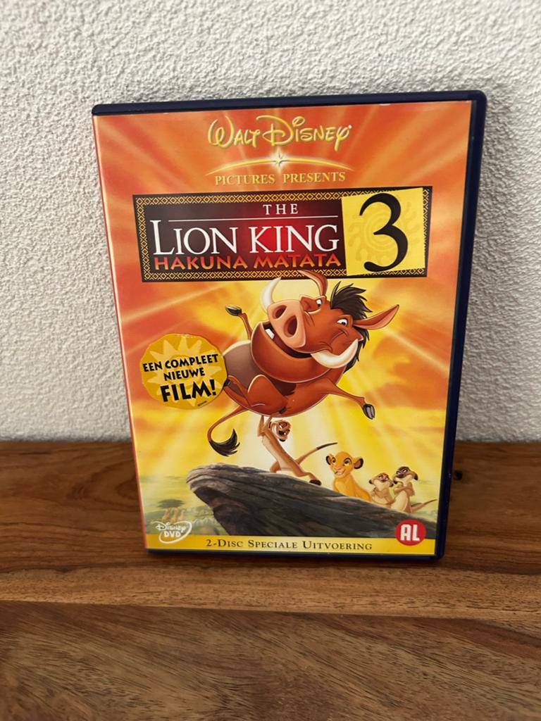 De Leeuwenkoning 3: Hakuna Matata (2-Disc Speciale Uitvoerin, Tekenfilm, Boxset, Ophalen of Verzenden, Zo goed als nieuw