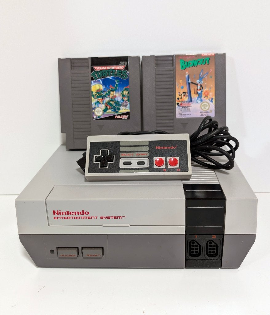 Nintendo NES compleet, Ophalen of Verzenden, Refurbished, Met 1 controller, Met games