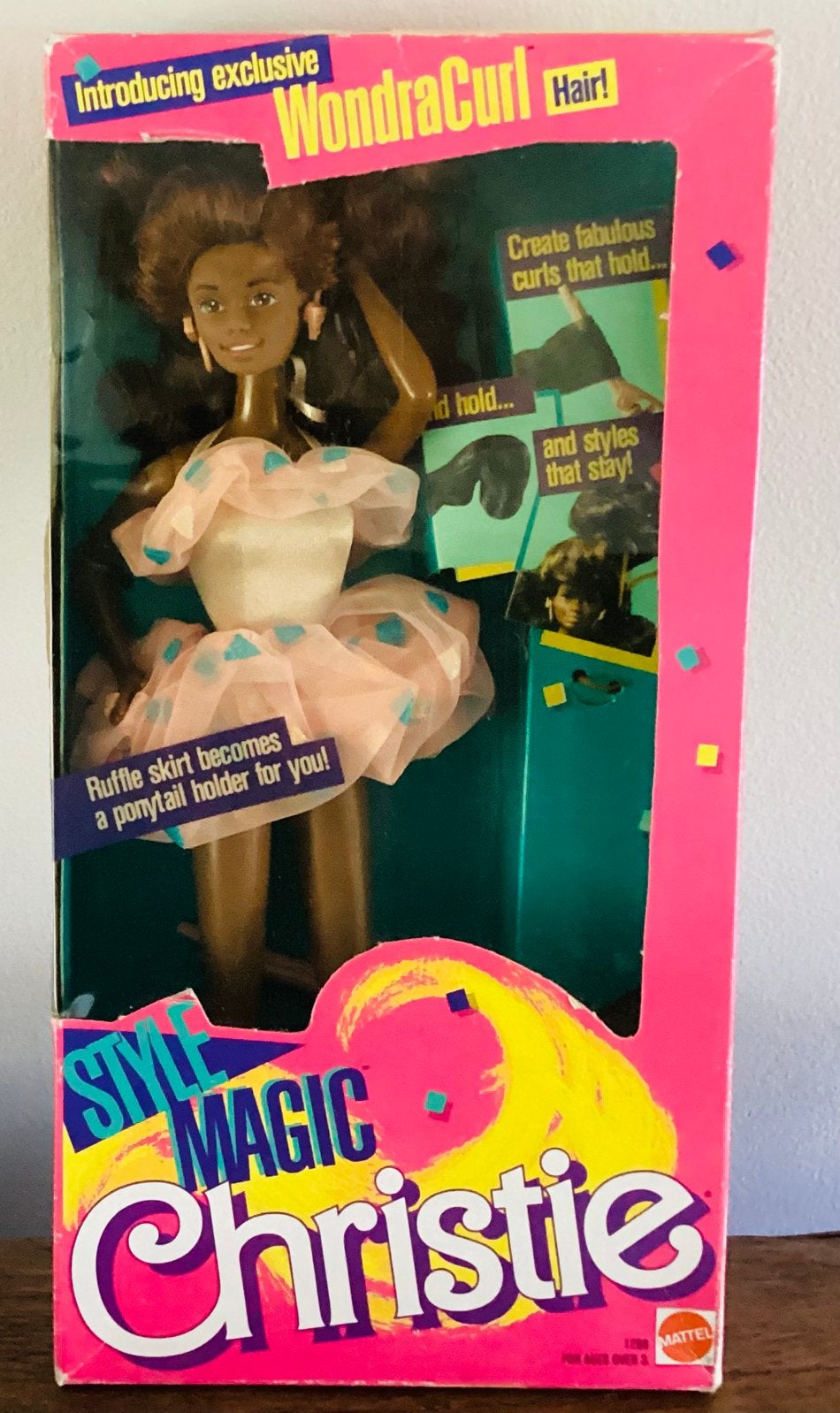 Barbie 1988 STYLE MAGIC CHRISTIE #1288 Wondra Curl,OVP, NRFB, Ophalen, Nieuw, Fashion Doll