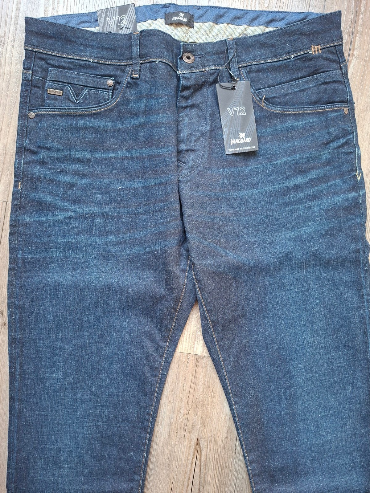 VANGUARD V12 slimfit jeans W38 L32, W36 - W38 (confectie 52/54), Blauw, Nieuw, Ophalen of Verzenden